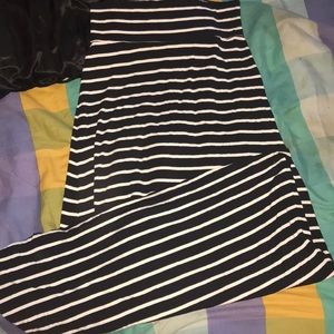 Striped maxi skirt (slightly worn)